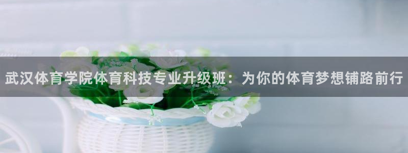 武汉体育学院体育科技专业升级班：为你的体育梦想铺路前行
