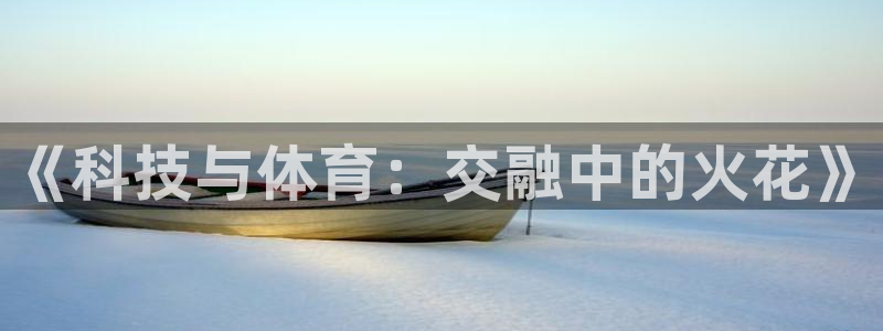 《科技与体育：交融中的火花》